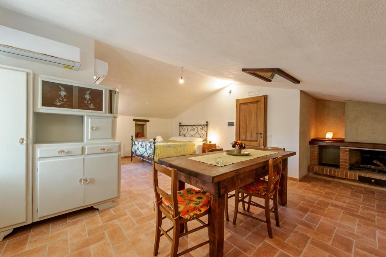 Casa Garoselli Apartment Monticchiello Luaran gambar