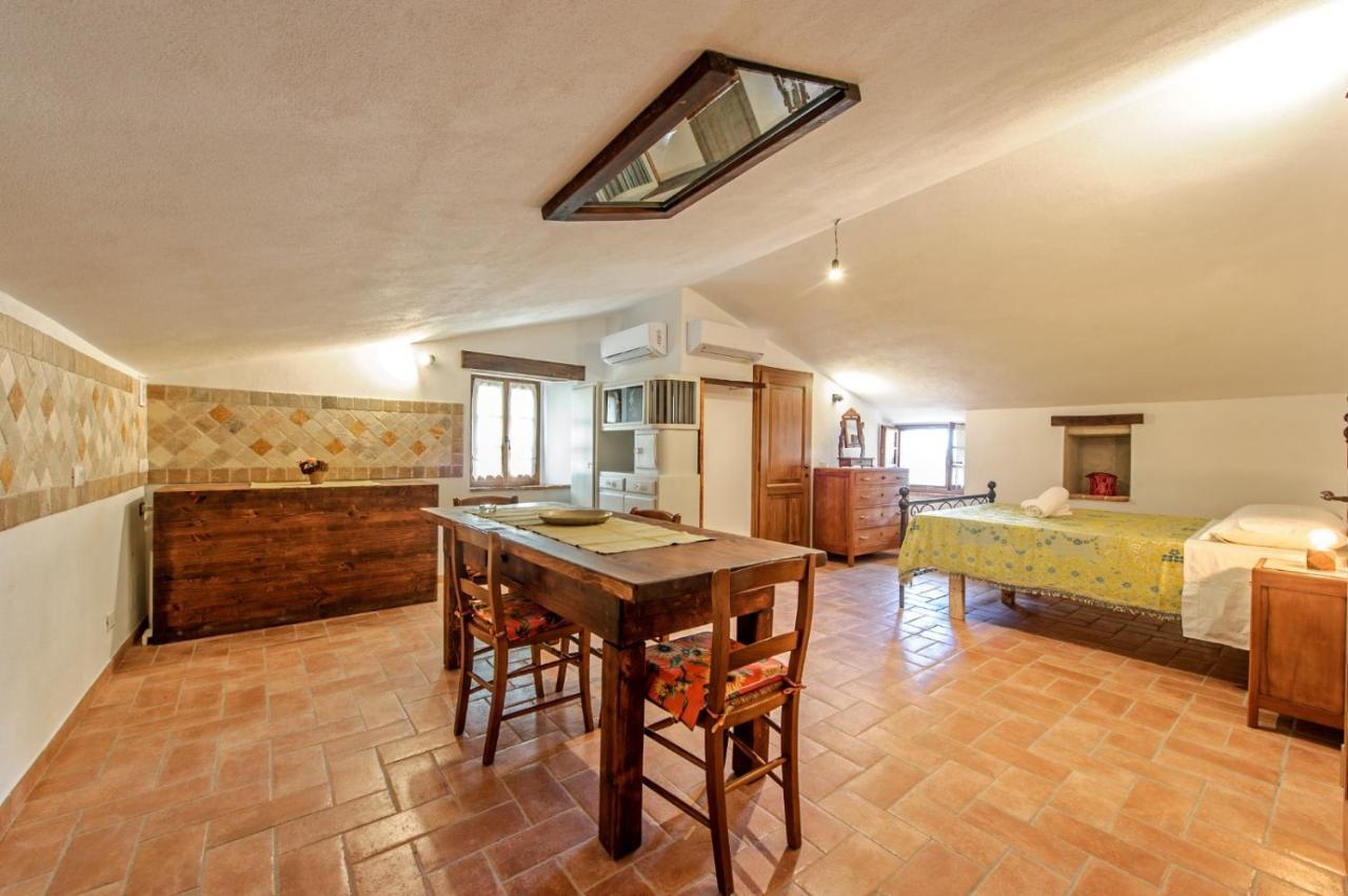 Casa Garoselli Apartment Monticchiello Luaran gambar