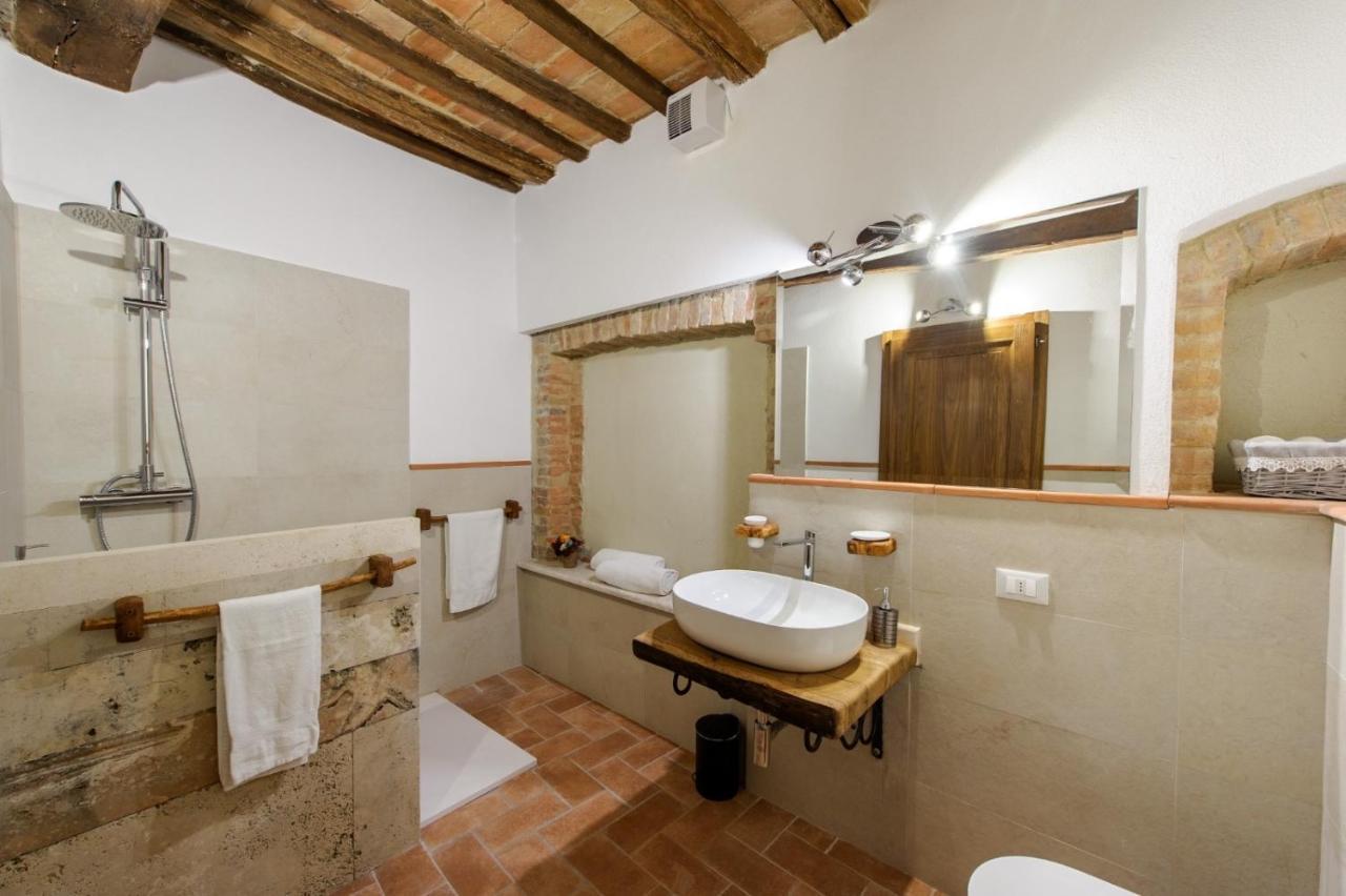 Casa Garoselli Apartment Monticchiello Luaran gambar