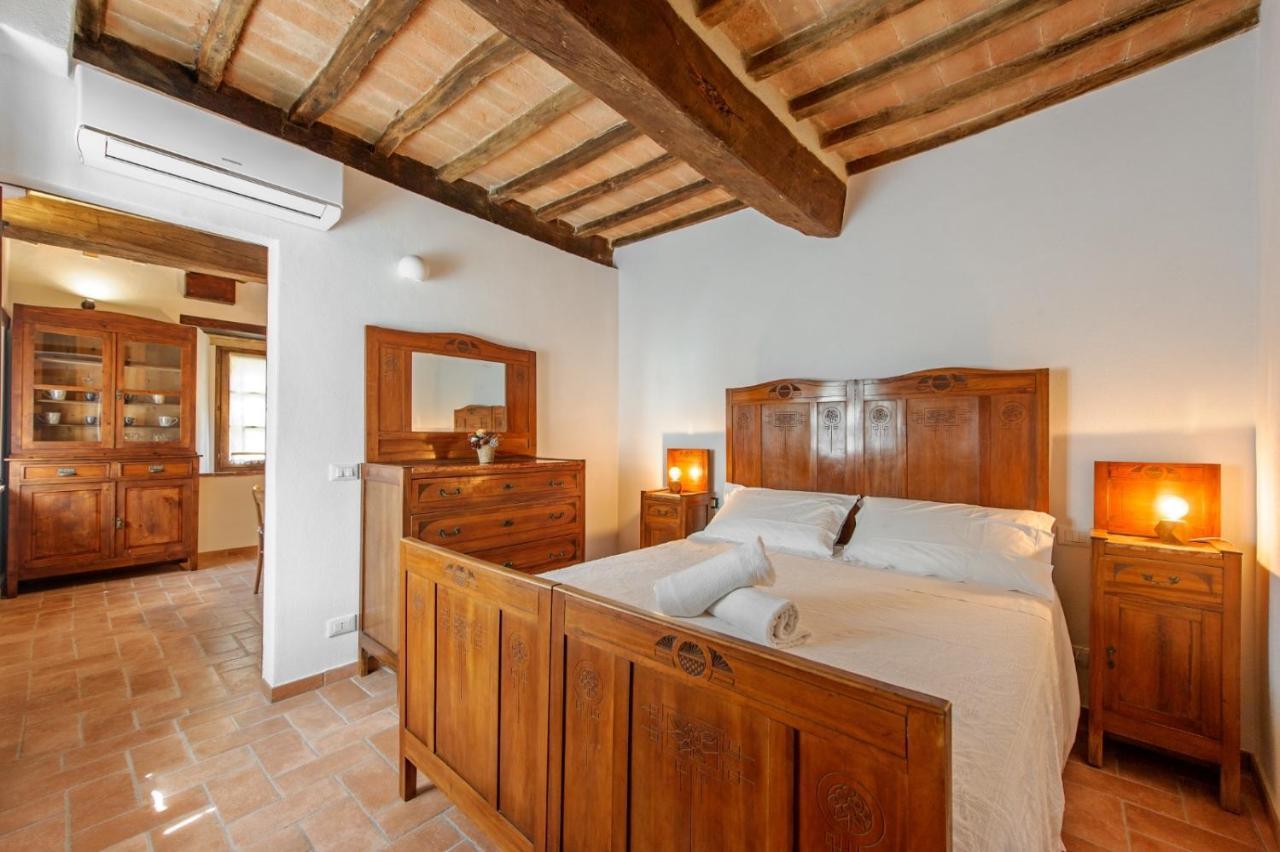 Casa Garoselli Apartment Monticchiello Luaran gambar