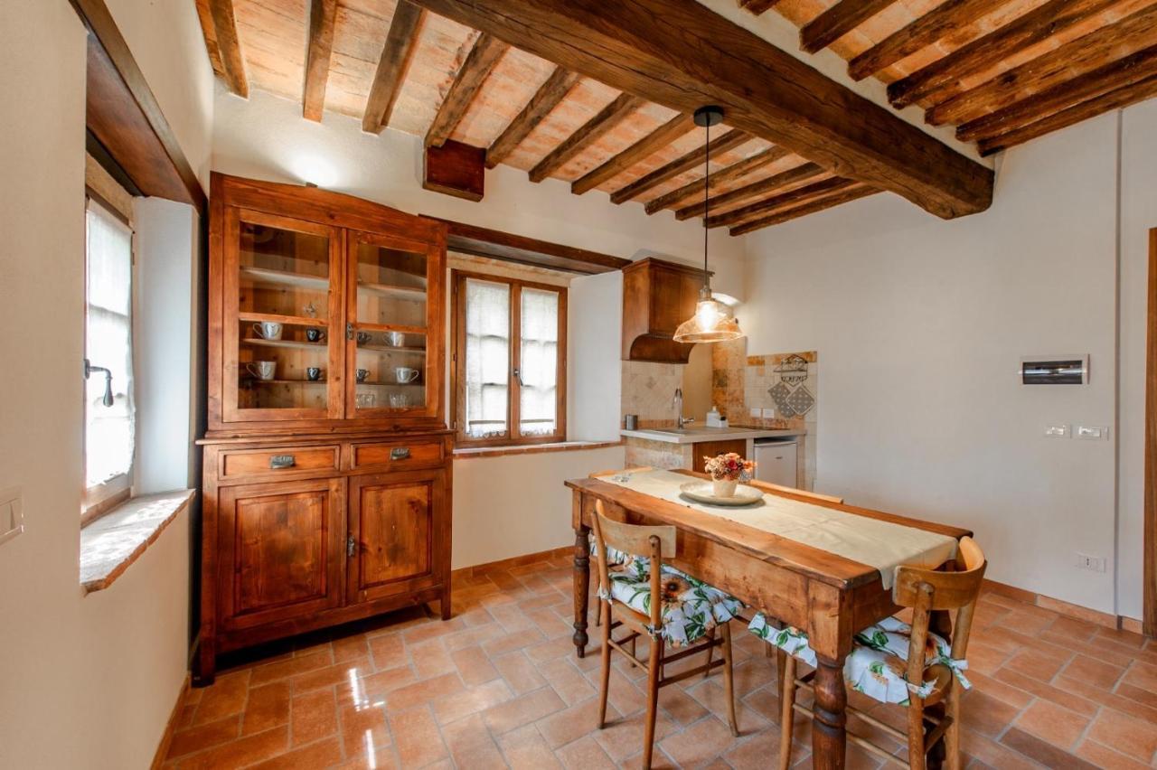 Casa Garoselli Apartment Monticchiello Luaran gambar