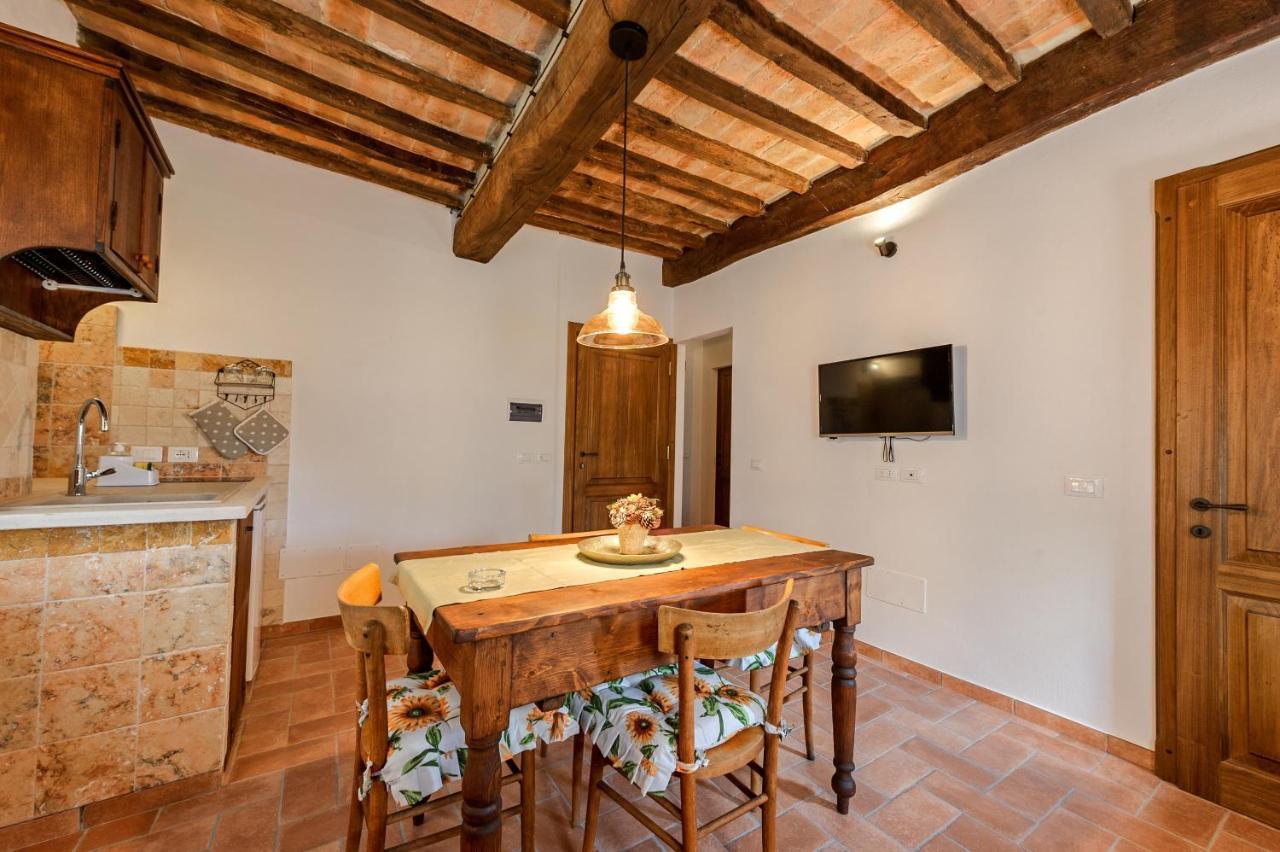 Casa Garoselli Apartment Monticchiello Luaran gambar